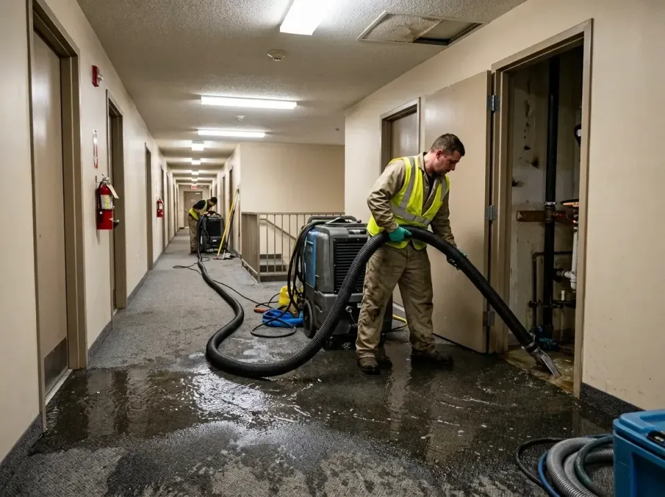 multi-unit-apartment-hallway-f-005 — frequently asked questions, Emergency Burst Pipe Water Extraction & Removal in Bethel,…